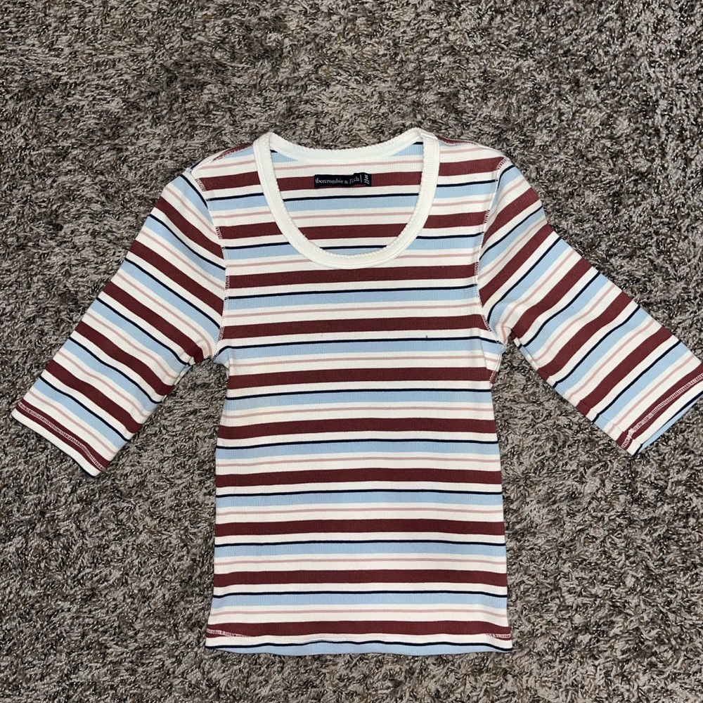 Abercrombie striped shirt